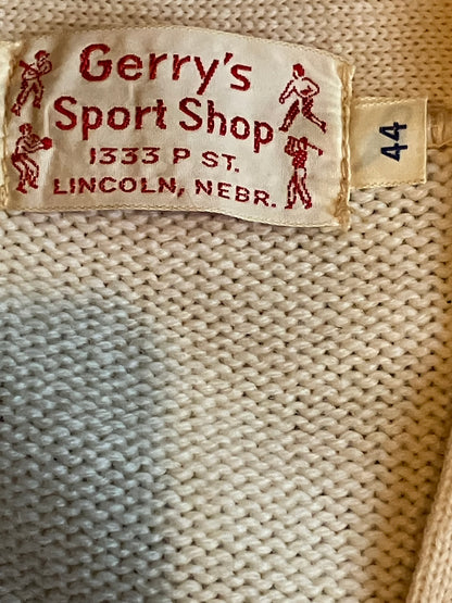 Lettered Cardigan