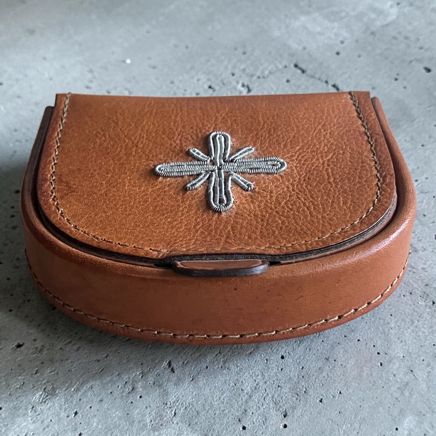 leather coin case