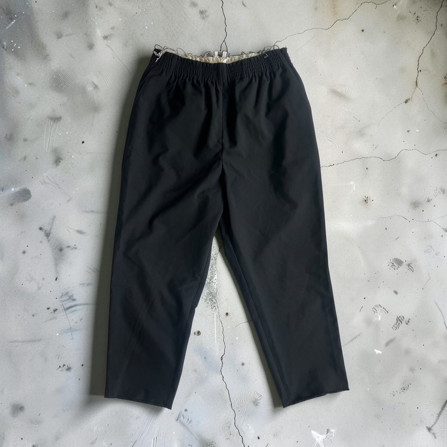 wool easy pants